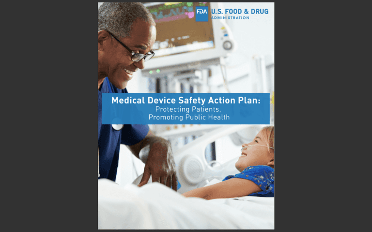 FDA: Medical Device Safety Action Plan