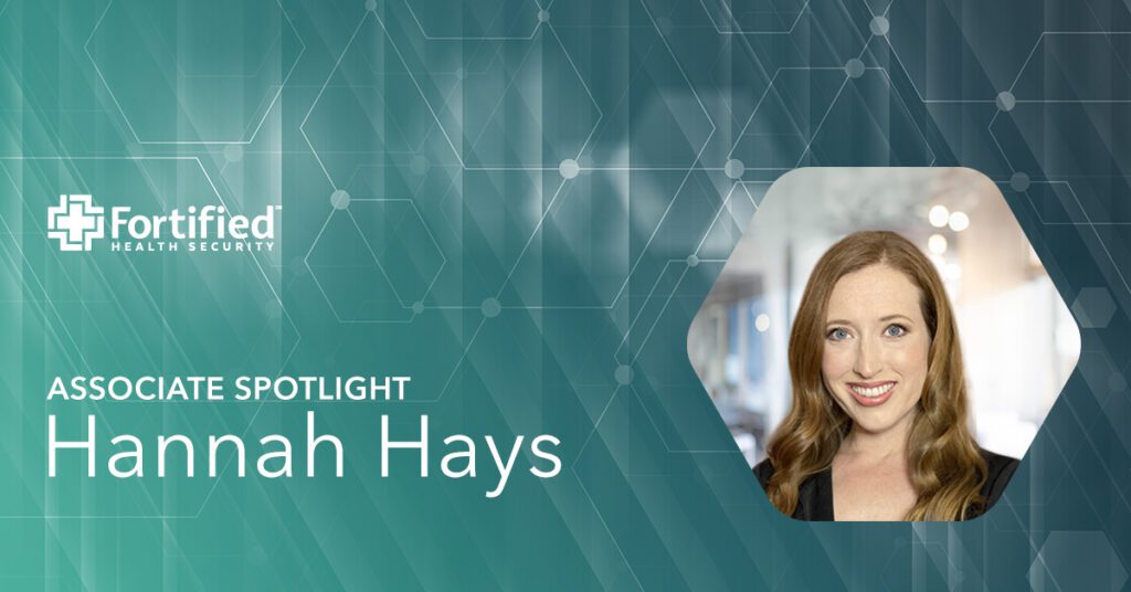 Fortified Associate Spotlight Hannah Hayes
